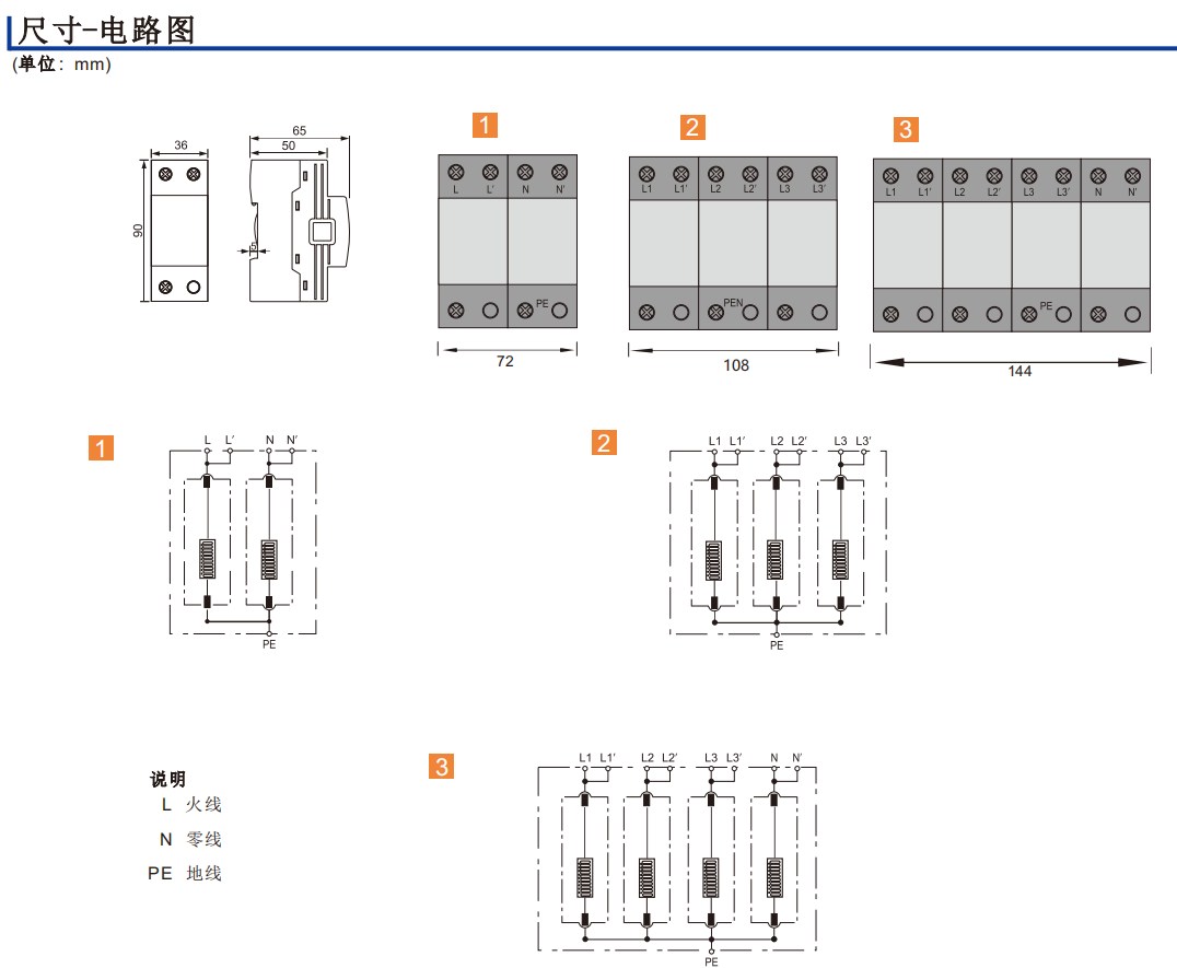 HDS-25B Surge Protection Device