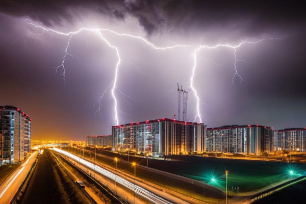 避雷针接地引下线几根