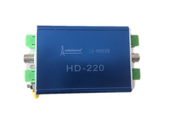 网络信号防雷器的接线方法