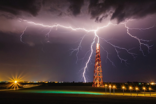 独立避雷针的接地电阻一般不大于多少欧