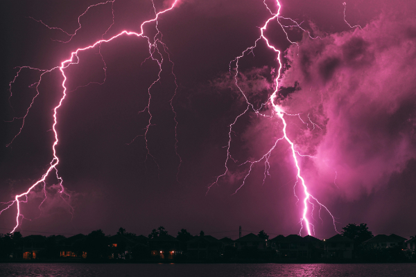 接地了为什么还打雷烧设备