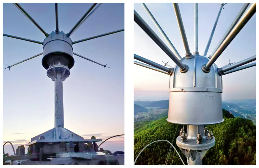 Guangxi Rongan Xiehe Lion Ridge Wind Farm Plasma Lightning Protection Rectification Project Case