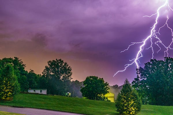 雷暴天