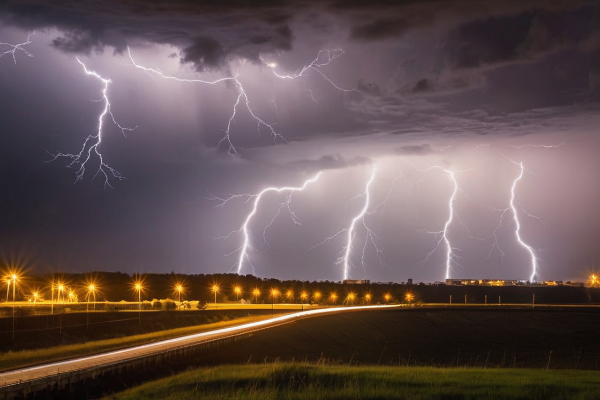 闪电隔着玻璃能电到人吗