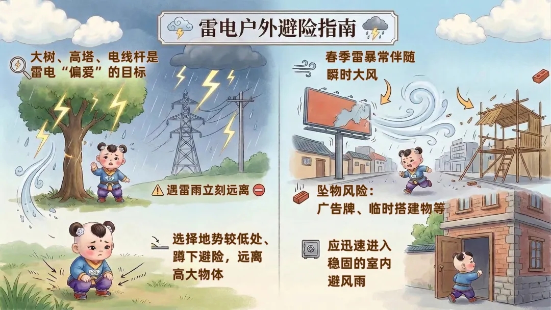 雷电高发季如何保平安