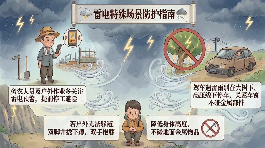 雷电高发季如何保平安